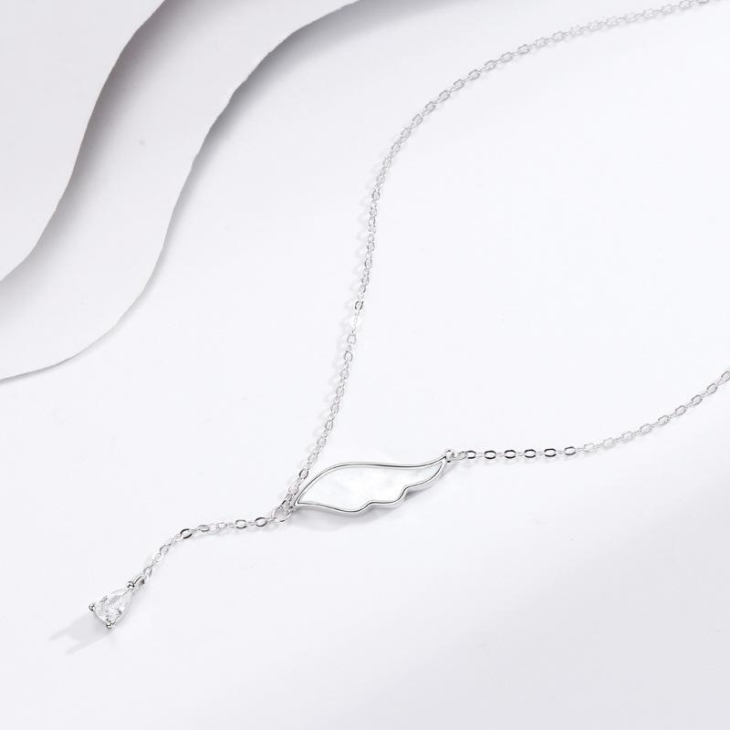 Colier Aripile Îngerului Modă Femei Temperament Nișă Design Exquis Simț Ciucure Lanț Claviculă