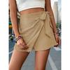 Damen Sommer Casual Vielseitige Shorts Einfarbig Kurz
