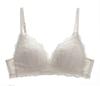 French Lace Triangle Cup Wireless Push-up Lingerie Set for Small Busts - Sexy & Comfortable
