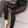 Anti-Scratch Thin Glossy Shiny Leggings Sexy Dance Stockings Glitter Women  See Through Party Club Stockings