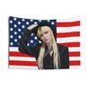 1Pc Skz Felix Popular Concert Banner Wandering Flag Full Of Vitality Tapestry American Flag Logo Homeless Children Fan Gift