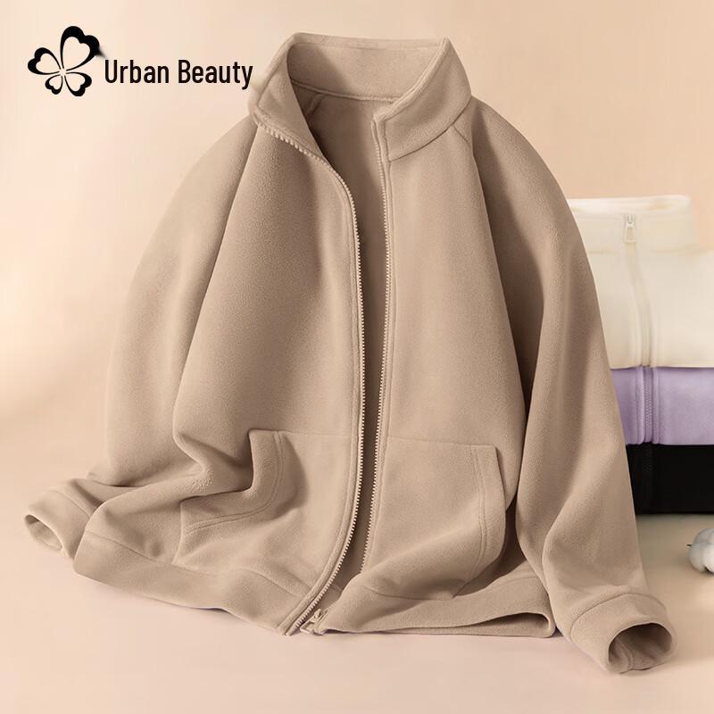 

Urban Lady Women s Plush Fleece Lined Winter Jacket M
