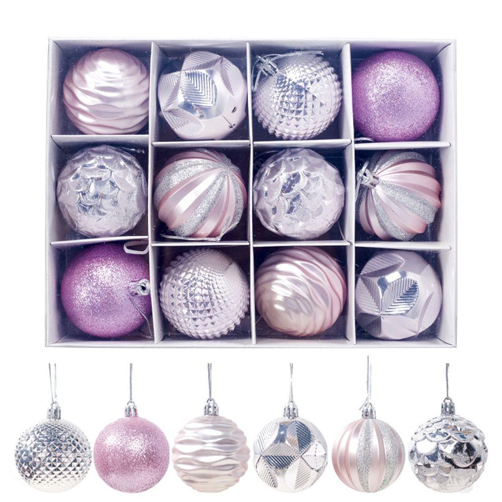 PCS Christmas Tree Pendant Gift Decoration Pendant Colored Balls Decorate Christmas Balls Show Ball