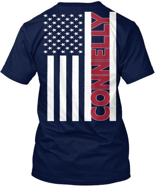 Connelly Flag T-Shirt Made in the USA Size S to 5XL