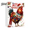 Children Christmas Calendar Windows Holiday Box Multifunctional 24-Day Countdown Chicken Advent with Easy-Open Decoration Family