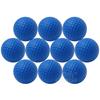 10Pcs/Lot Soft Indoor Practice Pu Yellow Golf Balls Training Aid Drop Shipping Wholesale Gift For Golfers