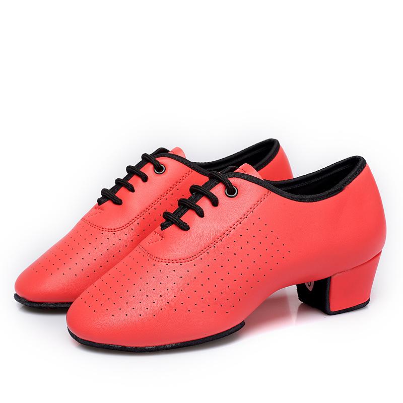 Sneakers Leather Shoes Men Women Latin Dance Shoes Professional practice Dance Shoes Precisely Bullfighting Jazz Dance Shoes