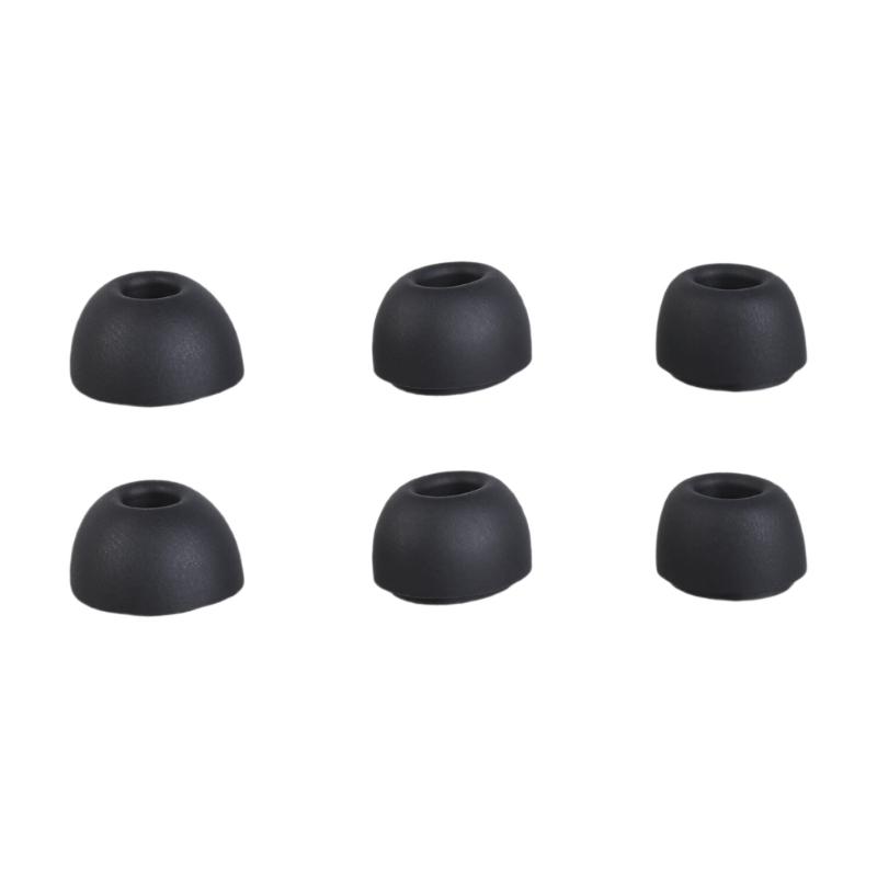 

Silicone Ear Tips Earbuds Covers Set for Buds 3 Earphone 3Pairs Comfortable and Durability Designing чёрный