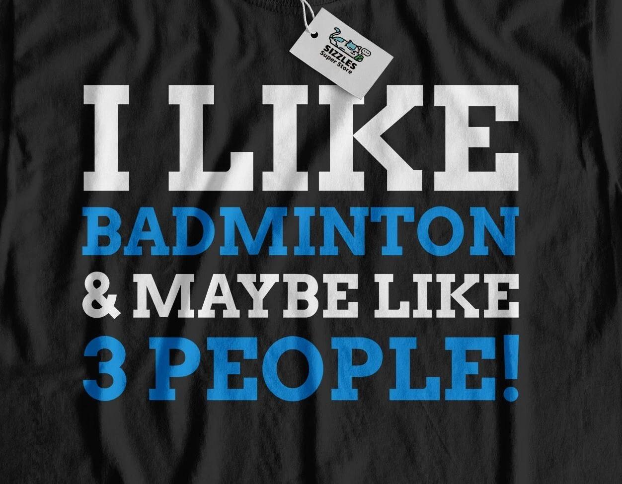 

Unisex Funny Badminton T-Shirt & Shuttlecock Gifts S