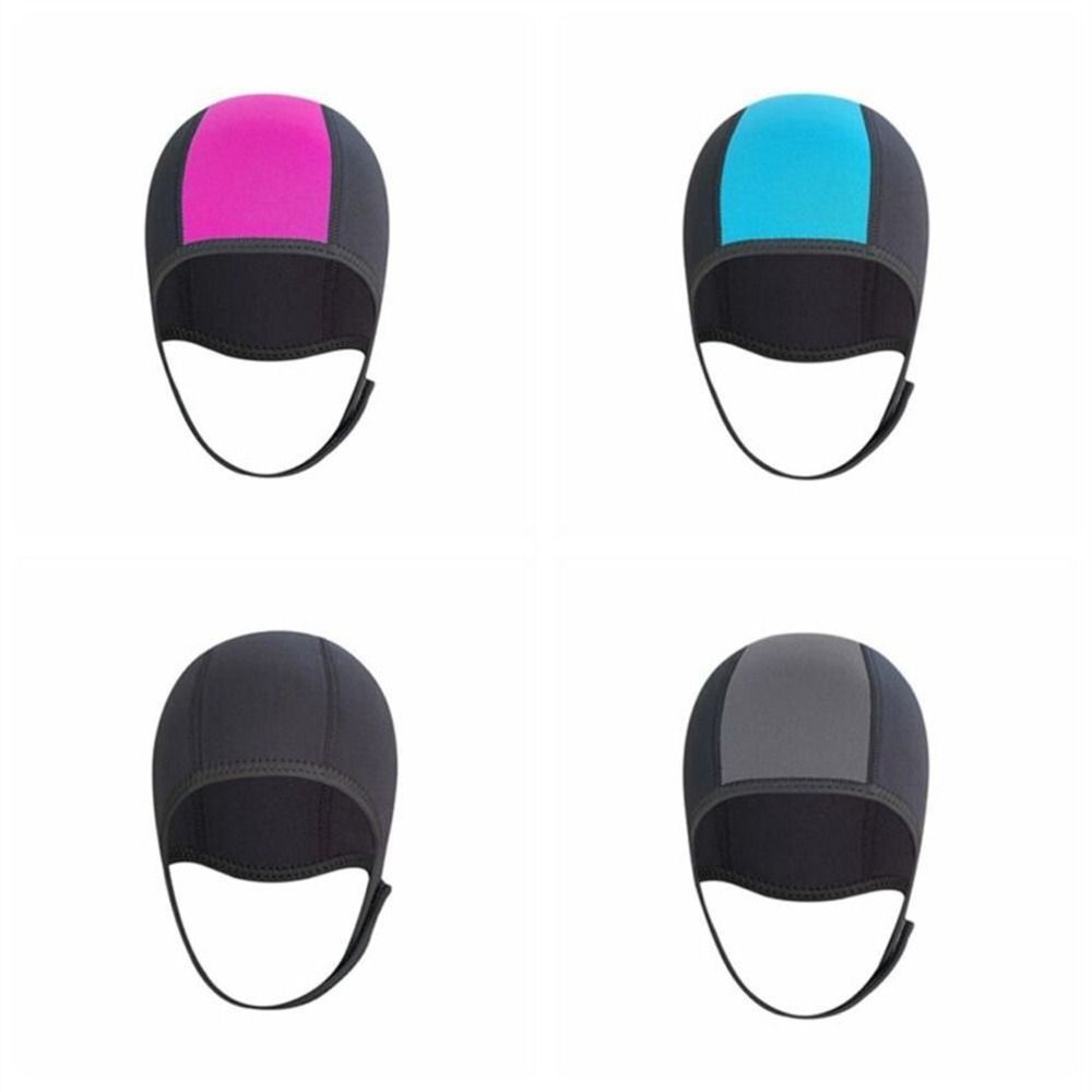 Thicken Neoprene Diving Hat Neoprene Diving Cap New Thermal Hood Cap  Man Women