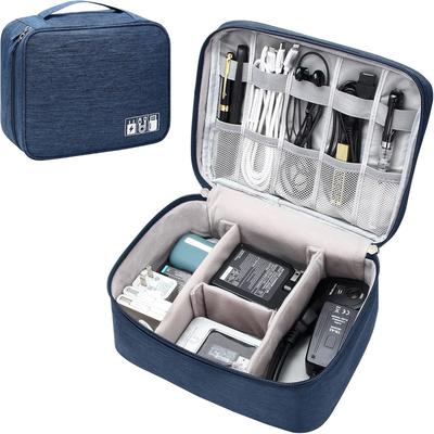 Electronics Organizer Travel Universal Cable Organizer Bag Waterproof Electronics Accessories Organizer Cases Designed for Charger JAF231