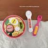 1 Set Food Feeding Toy Lamian Noodles Feeding Toy Pretend Play Food Kit Desktop Ornaments Doll House Toys For Kids Girls