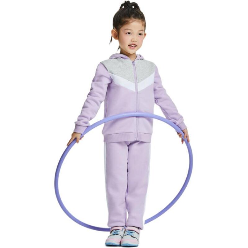 DECATHLON Warm Soft Stretch Trousers Purple Kids