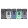 Slide Camera Lens Magnetic Bracket Case for iPhone 18 17 16 15 13 Pro Max 14 Plus Heavy Duty Shockproof Ring Stand Cover X0040