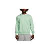 Nike Solid Color Casual Sports Crew Neck Pullover Long Sleeve Sweatshirt Men Sweatshirt Green DQ5821-308