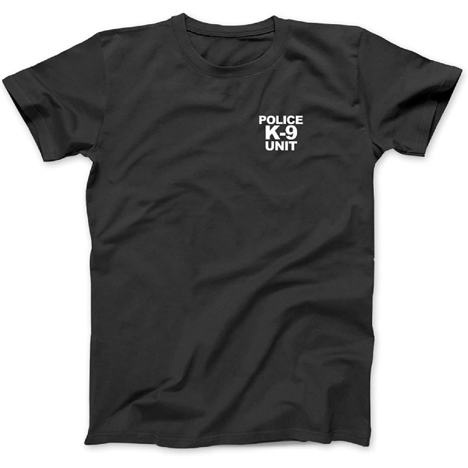 Police K-9 Unit Front & Back Print Law Enforcement Police K9 T-Shirt Sweatshirt Hoodie Tanktop for Men Women Kids Black XXXXXL разноцветный