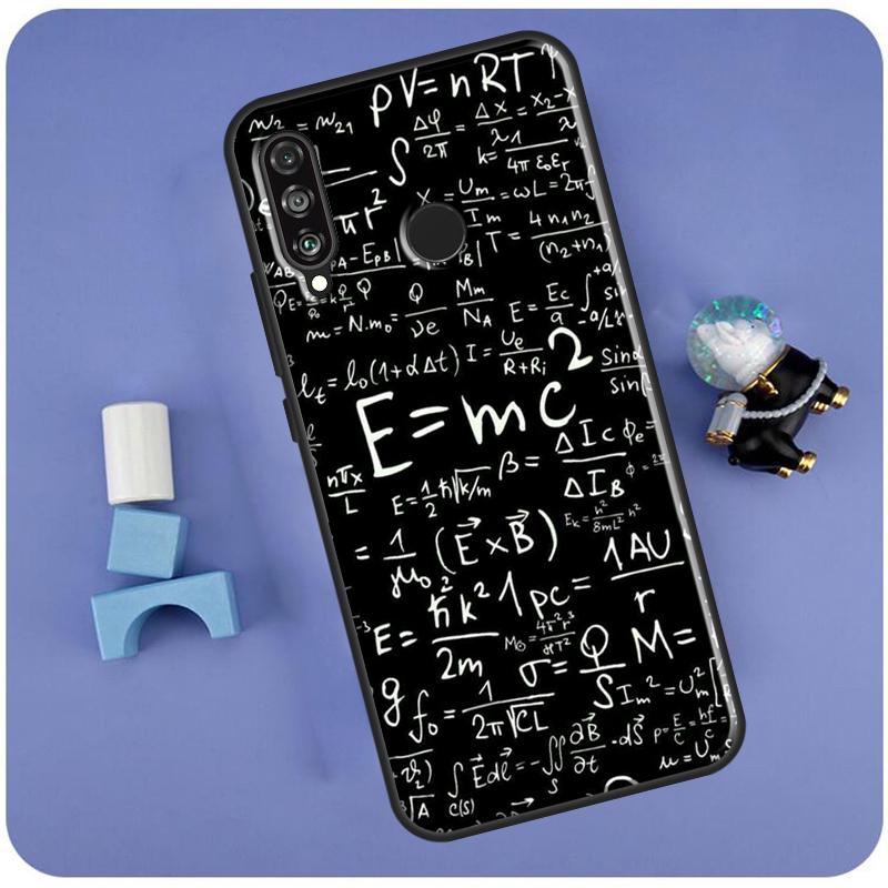 Physic Equations Math For Huawei Nova 11 Pro 9 10 SE 7i 8i 11i 12i Y60 Y61 Y70 Y72 Y73 Y90 Y91 P30 P40 Lite Case