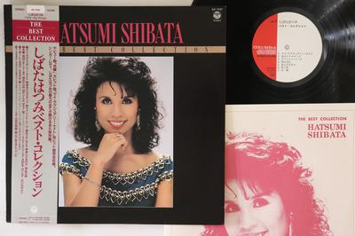 LP Record HATSUMI SHIBATA - Best Collection AX7431 COLUMBIA 1985 Japan Obi Japanese Enka Used