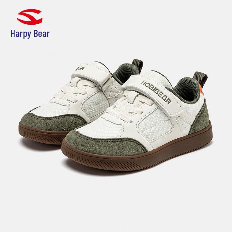 Happy Bear Kids' Breathable Wide-Toe Spring/Autumn Casual Running Shoes