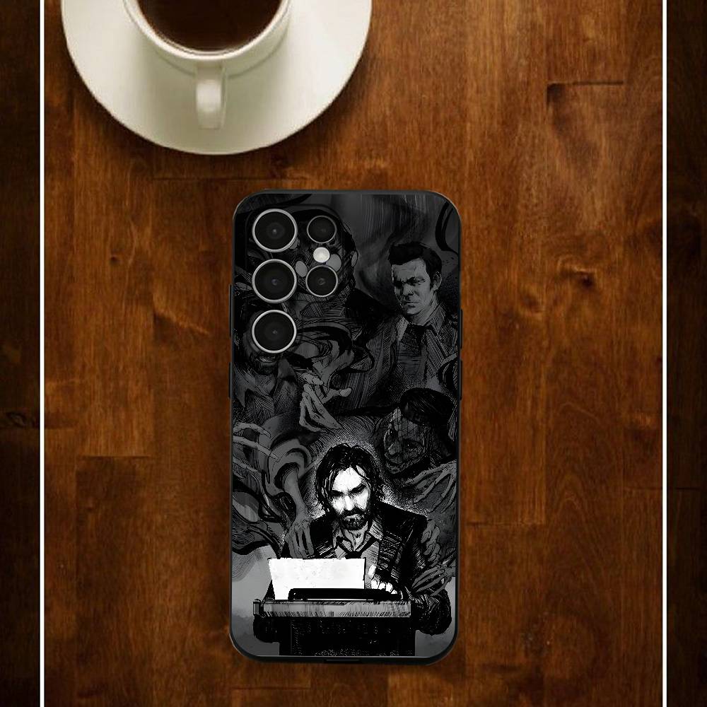 

A-Alan W-Wake Game Phone Case For Samsung S24 25 23 22 21 20 Plus Ultra 5G Lite Shockproof Cover Samsung S23plus5G