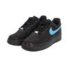 Nike Air Force 1 Baby's Breath Low top Skateboard Shoes Women's Black Diamond Blue DD8959-001(Team133-)