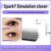 Extensões de Cílios Sparkle Clover Fluffy: Florescimento Alternado, Super Macio, Sem Grumos