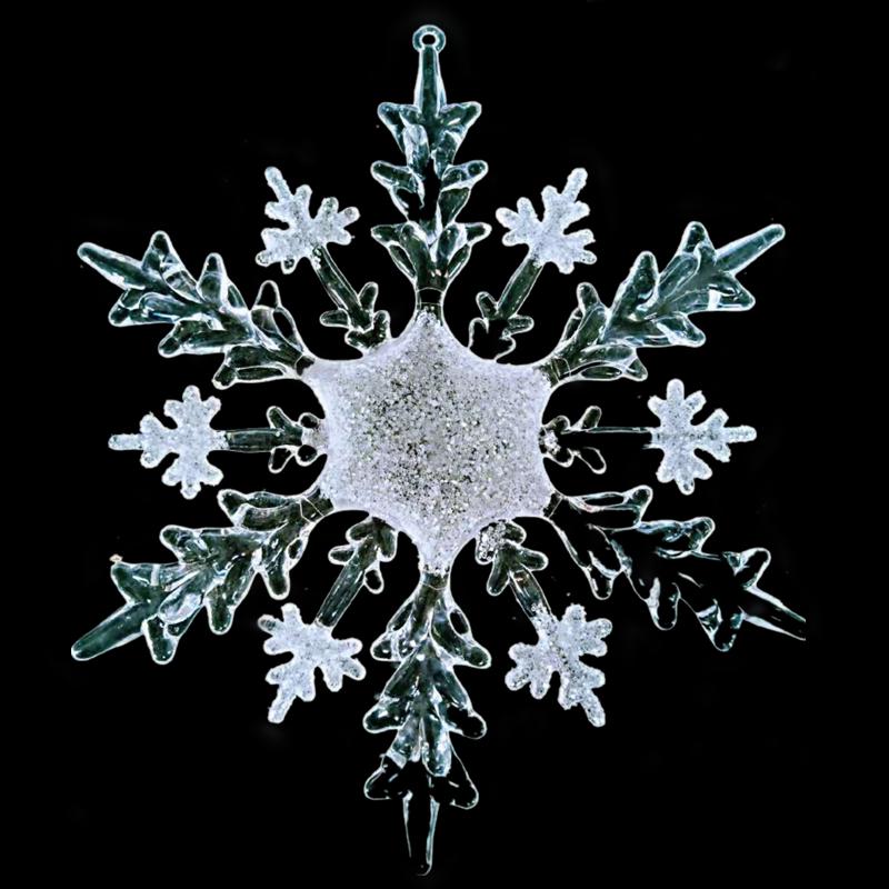 

Рождественские украшения-снежинки - Акриловые украшения для свадеб, отелей, торговых центров и фотосъемки