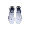 New LiNing All Day 6 V2 Cushioning Anti Slip And Wear Resistant Coverage Support Mid Top Basketball Shoes Men's White Blue ABPR029-4