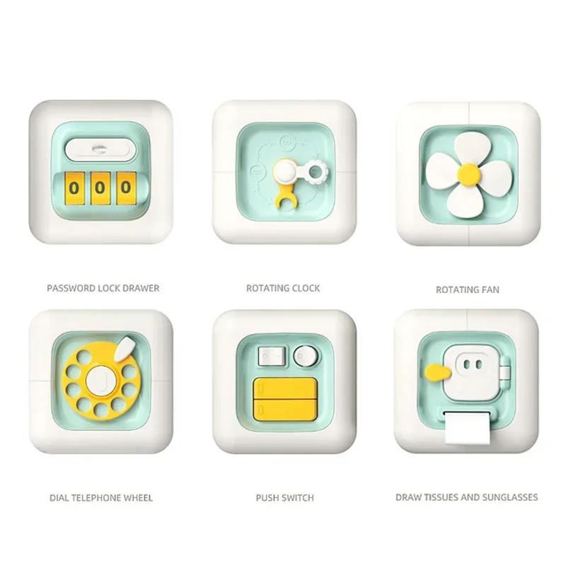 Montessori Toys Baby Educational Toy for Babies 1 2 3 Years Silicone Pull String Toys Child Sensory Development Game Fine Motor