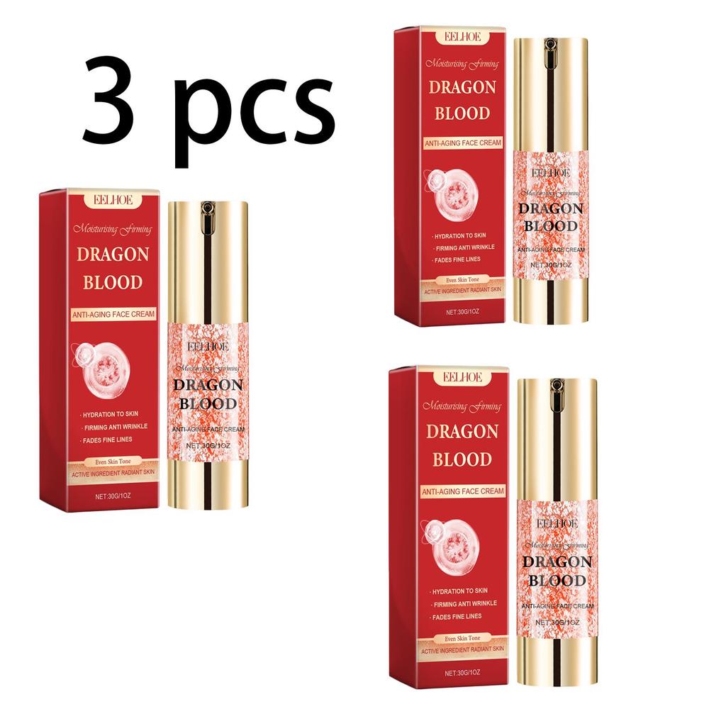 EELHOE Dragon's Blood Anti-Wrinkle Cream 30g, Reduces Wrinkles, Moisturizes, Firms, Brightens Skin Tone, Anti-aging Cream Essence