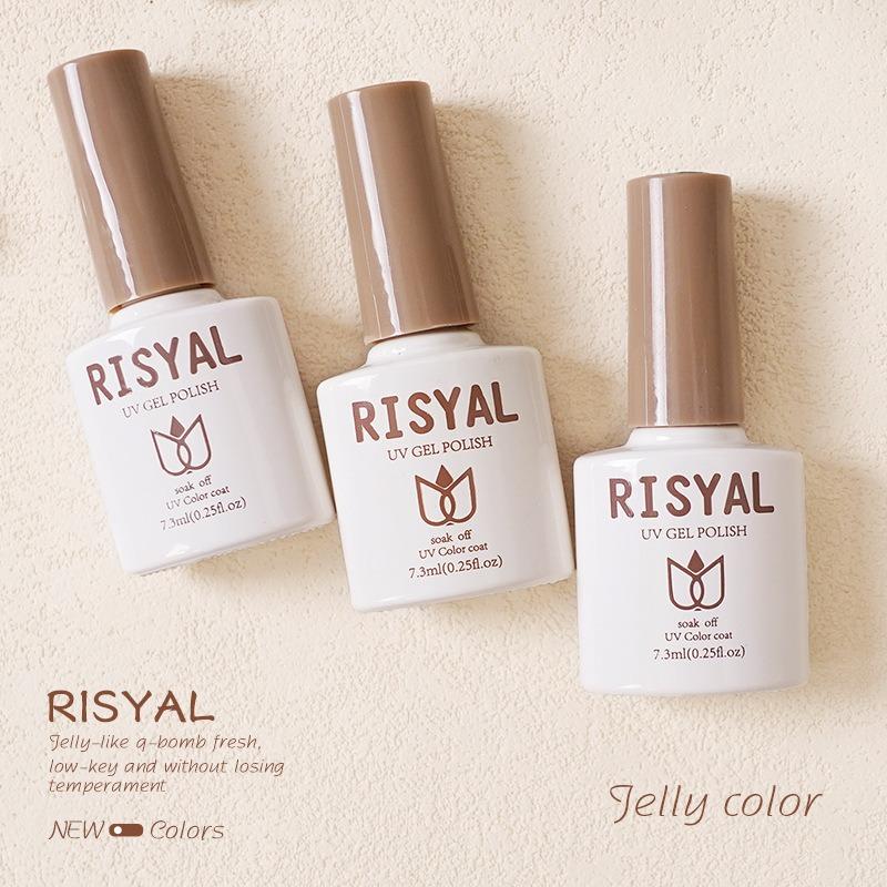 Lipici pentru unghii, un set complet de jeleu de gheață transparentă, culoare salon de unghii, special pentru fototerapie, lipici pentru ojă