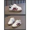 Small White Shoes Girls Board Shoes Autumn and Winter New Fleece Sports Shoes for Children and Students Casual Single Shoes