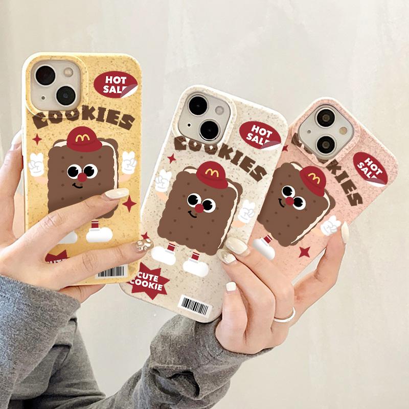 Mobile Phone Cases for iPhone 11 13 XR 15 Pro Max 12 14 Pro Max Case iPhone 16 7 Plus 8 Plus XS Max Degradable and Environmentally Friendly Anti-fall