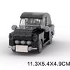 MOC City Mini Car Tractor Snowmobile Camper Van Fiated Taxi Truck Head Speed Vehicles Sets Building Blocks Toys Christmas Gift