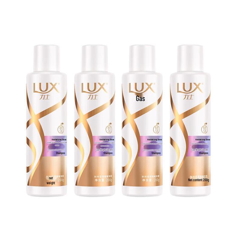 LUX Revitalizing Radiant Soft Shampoo (4 x 200g)