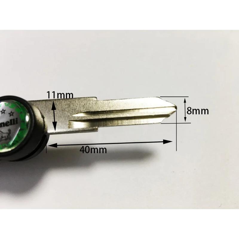 Motorcycle replacement key Foldable key blank for Benelli TRK502 TRK502X 502C TNT150 TNT15 / TNT 15 150