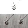 Fashion Star Pendant Necklace With Alloy Material And Cross Chain For Women And Men