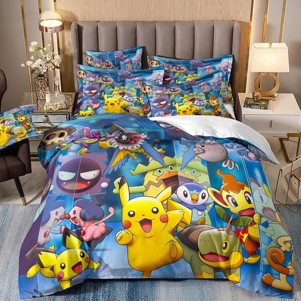 Animation Pet elf 2/3 piecebedroom setChildren'sGift Teenagers adulte Microfibre double bed Single Bed DuvetCover with Zip