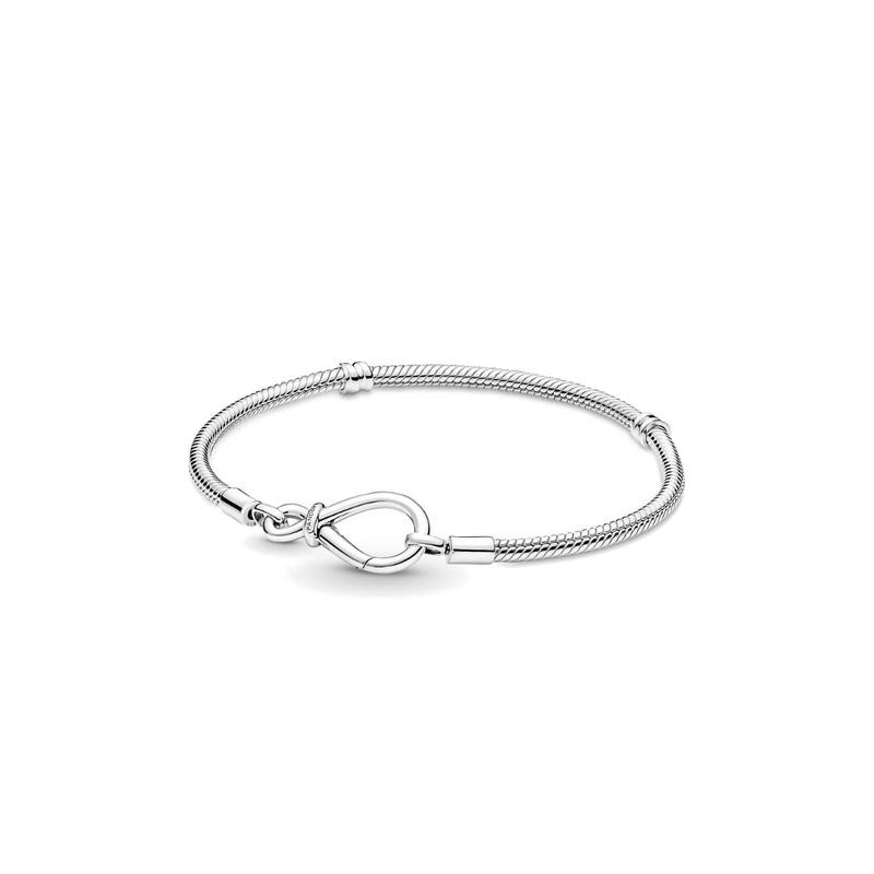 Pandora Loop design bracelet women s silver 590792C0018