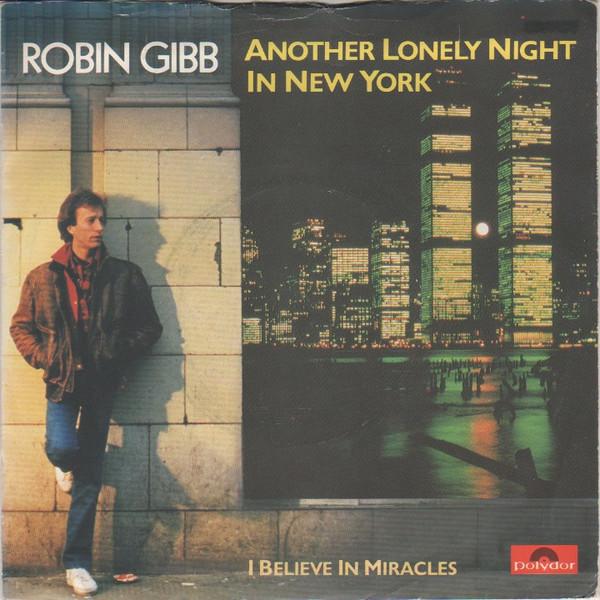 

7-дюймовая пластинка ROBIN GIBB Another Lonely Night In New York POSP668 Polydor 1983 UK Rock Б/у