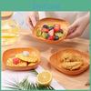 Multipurpose Store Set Dessert 1 Food Grade Clear Texture Lightweight Cake Snacks Serving Trays Dried Fruit Plates