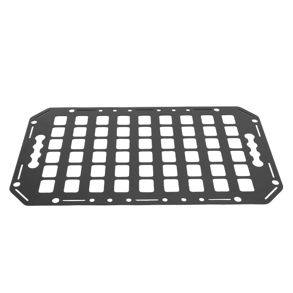 Truck Bed Panel Aluminum Use with L Rails Cargo Storage Organizer Tools Rack for Sedans SUVs Pickups Trucks RVs Trailers