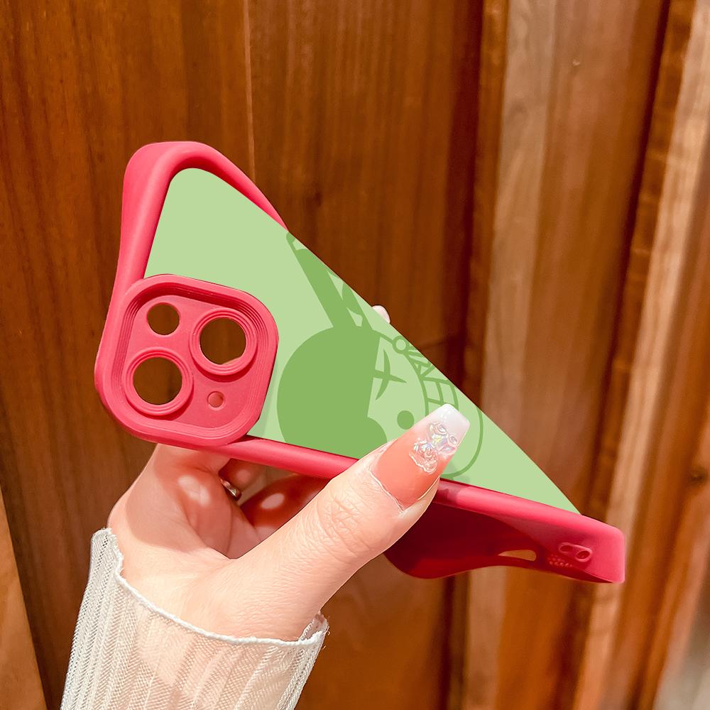 Soft Silicone Square Ladder Printing Pattern Phone Casing Full Cover Camera Shockproof Protection Rubber Case for OPPO Realme