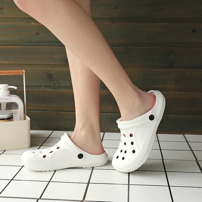 2023 Letní dámské prodyšné outdoorové sandály – Dírkový design, Zahradní a Driftingové boty