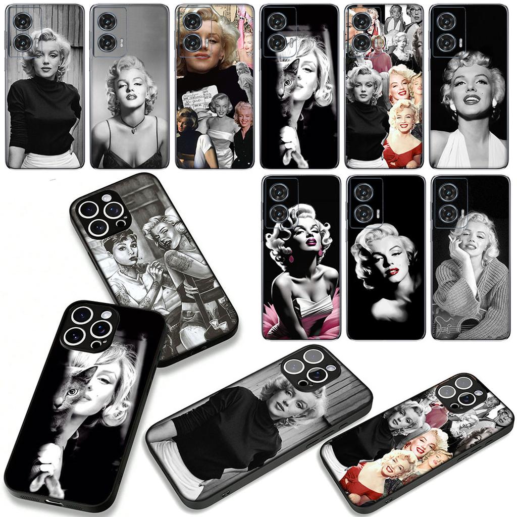 M-Marilyns Tapeta m-Monroes Pouzdro pro Samsung Galaxy A07 A13 A12 A14 A23 A50 A51 A52 A53 A70 A71 A72 A21S A04 Note 20 9 8 10