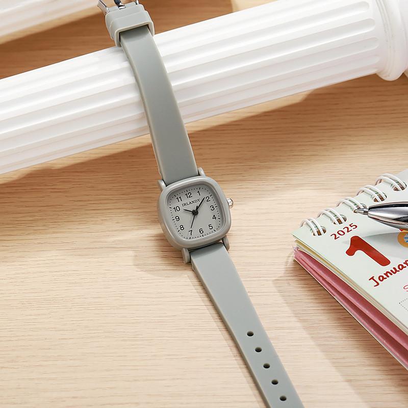 Minimalist Digital Quartz Watch For Women With Analog And Digital Display Casual Fashion Wristwatch