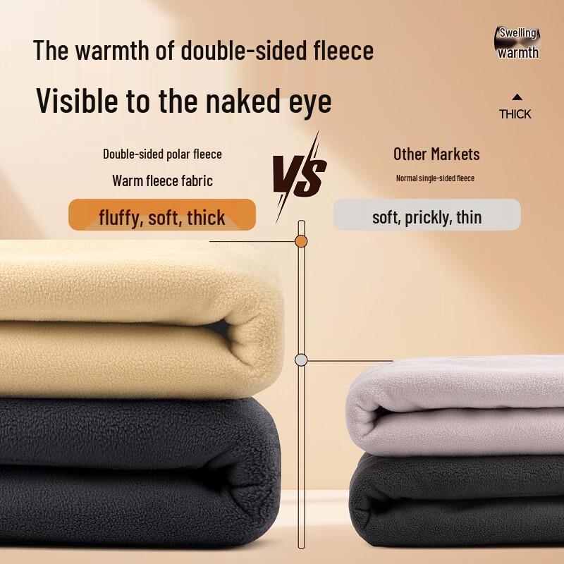 MINISO Men's Double-Sided Fleece Vest