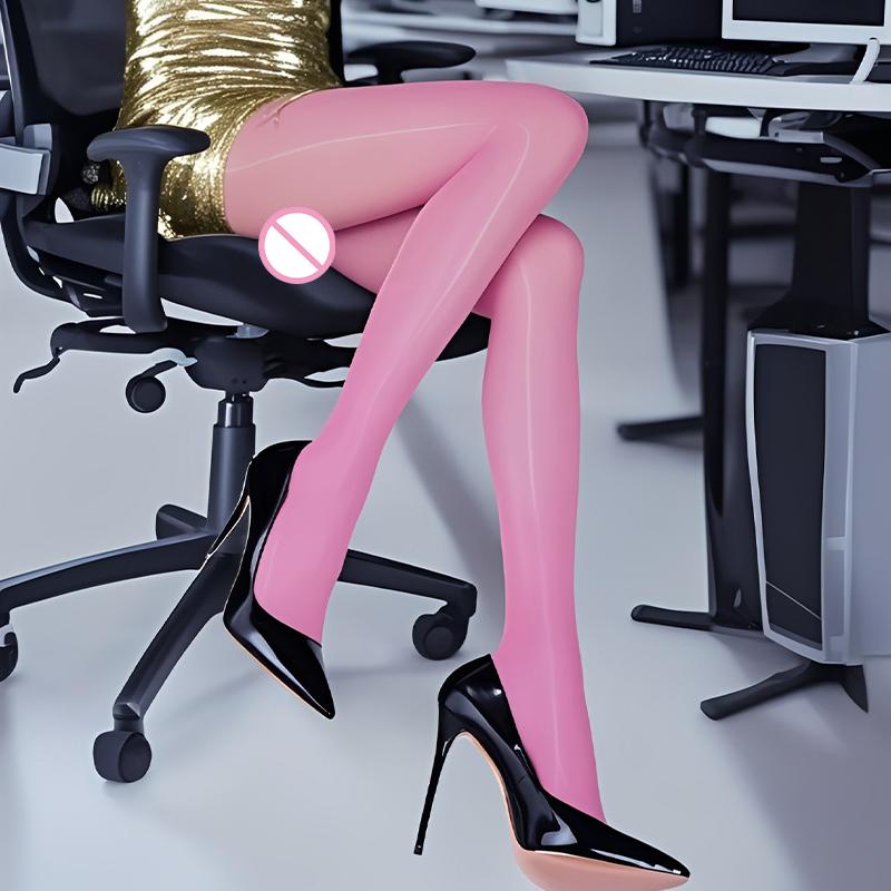 1Pc Women's plus Size Glossy Horse Oil Stockings Breathable Highly Elastic Sheer Tights Female Content Pantyhose Socks
