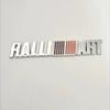 3D Metal Car Styling RalliArt Front Grille Emblem Rear Trunk Badge Sticker For Mitsubishi RalliArt Lancer Ralli Art 9 10 Asx UN1