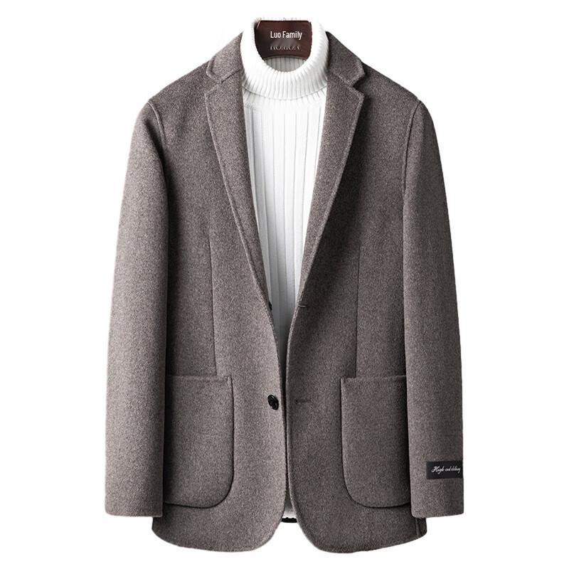 ROMON Men's Thick Wool Blend Blazer
